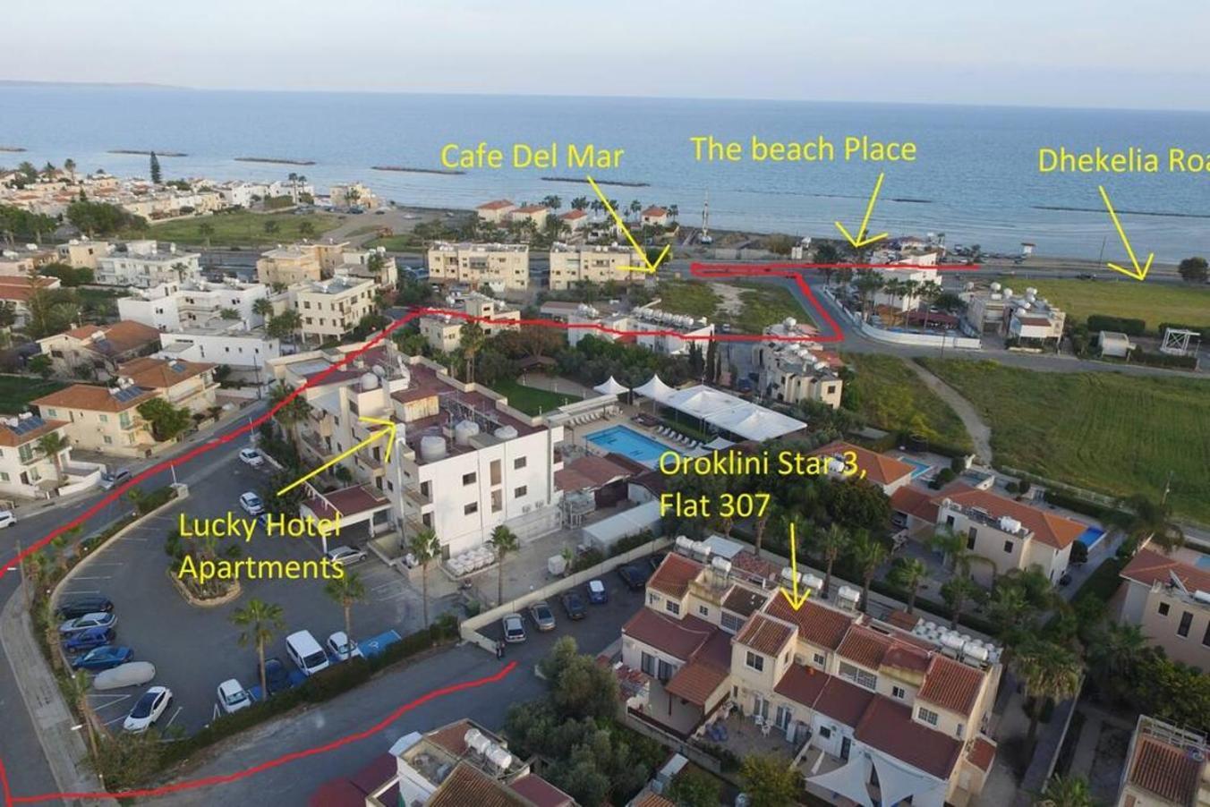 Oroklini Star 200Metres From The Sandy Beach Larnaca Luaran gambar